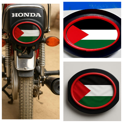 Palestine Flag Back Light Cover – 70cc/125cc